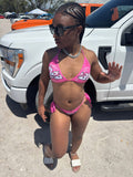Flame bathing suit